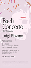 La locandina del concerto