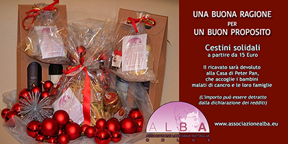 Mercatino solidale con ALBA