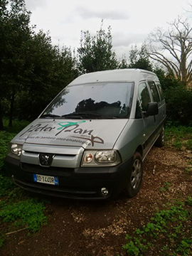 Il pulmino de La Grande Casa di Peter Pan