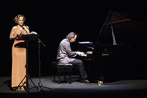 Sonia Bergamasco, Roberto Prosseda (Una storia un po’ magica, racconto con musica) - 17 novembre 2011, Auditorium Parco della Musica, Roma