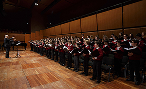 maestro del coro Ciro Visco, Coro di Voci Bianche dell’Accademia di Santa Cecilia (Natale InCanto) - 18 dicembre 2015, Auditorium Parco della Musica, Roma