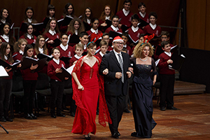 Ensemble Voci Italiane, maestro del coro Ciro Visco, Coro di Voci Bianche dell’Accademia di Santa Cecilia - 18 dicembre 2015, Auditorium Parco della Musica, Roma