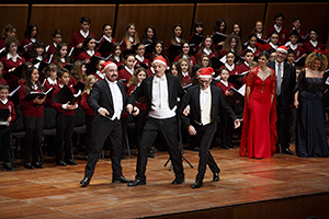 Ensemble Voci Italiane, maestro del coro Ciro Visco, Coro di Voci Bianche dell’Accademia di Santa Cecilia - 18 dicembre 2015, Auditorium Parco della Musica, Roma